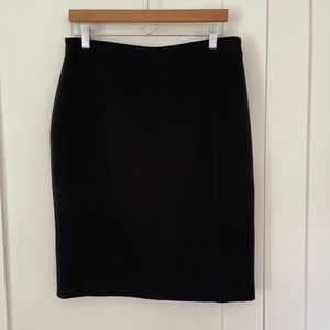 Halogen black pencil skirt